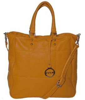 INNUE Amber Leather Italian Tote Shoulder Bag Handbag Purse Clothing