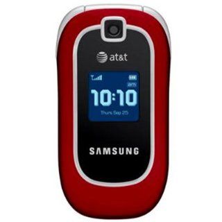 PDA Giant SGH A237RED Unlocked Samsung Flip Style Phone Red Cell Phones & Accessories