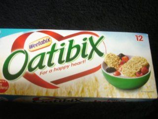 Weetabix "Oatibix"  Wholegrain Oat Cereal  One Pack of 12 Biscuits  Breakfast Cereals  Grocery & Gourmet Food