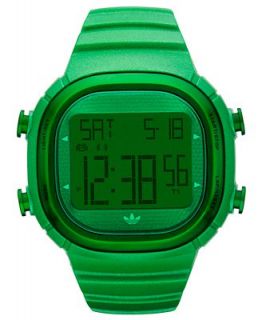 adidas Watch, Digital Green Polyurethane Bracelet 46x50mm ADH2139   Watches   Jewelry & Watches