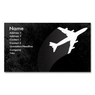 Airplane Business Card Business Card Templates