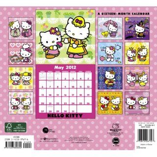 2012 Hello Kitty Wall Calendar Day Dream 9781423809692 Books