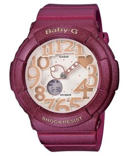 Baby G Womens Analog Digital Pink Resin Strap Watch 43mm BGA131 4B2   Watches   Jewelry & Watches