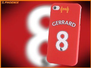 iPhone 4 & 4S HARD CASE Liverpool GERRARD + FREE Screen Protector (D234 0006) Cell Phones & Accessories