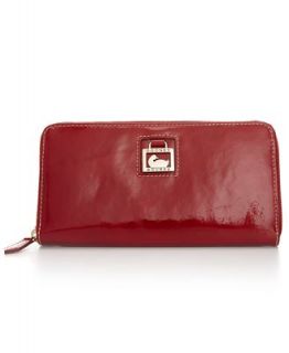 Dooney & Bourke Handbag, Patent Leather Large Ziparound Wallet   Handbags & Accessories