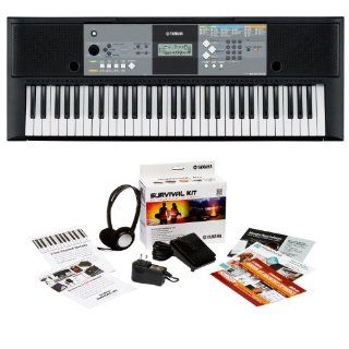Yamaha PSR E233 61 key Portable Keyboard Outfit Musical Instruments