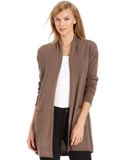 Calvin Klein Long Sleeve Wool Blend Cardigan   Sweaters   Women