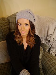 20% off cashmere beanie by cocoa cashmere