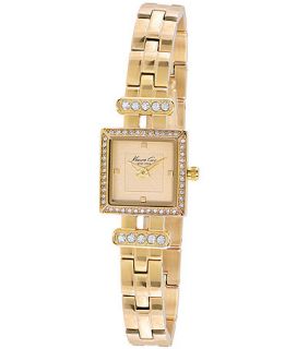 Kenneth Cole New York Watch, Womens Gold Ion Plated Stainless Steel Bracelet 20mm KC4962   Watches   Jewelry & Watches