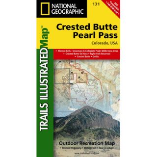 National Geographic Maps Trails Illustrated Map Crested Butte / Pearl