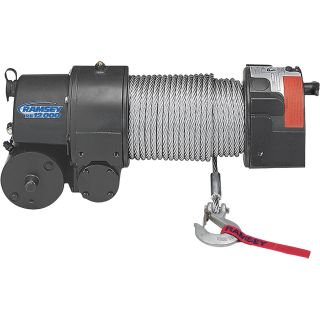 Ramsey Extra Heavy-Duty Front Mount 12 Volt Winch — 12,000-Lb. Capacity, Model# RE12000  12,000 Lb. Capacity   Above Winches