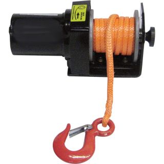 Portable Winch ATV Winch Line with Splice Hooks — 1/4in. x 50ft., Model# PCA-1450-H  Winch Kits, Straps   Hooks