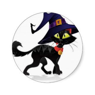 Chat noir Halloween Sticker