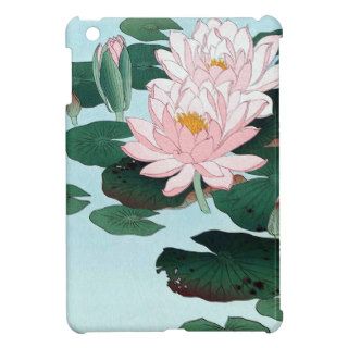 睡蓮, 古邨 Water Lily, Koson, Ukiyo e iPad Mini Covers