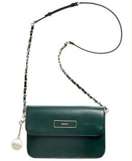 DKNY Hudson Leather Small Flap Crossbody   Handbags & Accessories