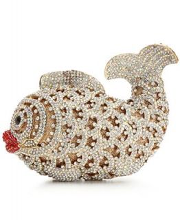 Sasha Jeweled Fish Minaudiere Clutch   Handbags & Accessories