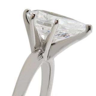 3ct Absolute™ 14K Pear Cut 6 Prong Solitaire Ring