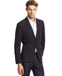 Armani Jeans Blazer, Unbrushed Fleece Blazer   Blazers & Sport Coats   Men