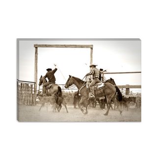 iCanvasArt Red Top Ranch by Dan Ballard Photographic Print on Canvas