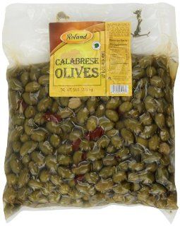 Roland Calabrese Olives, 5 Pounds Bag  Olives Produce  Grocery & Gourmet Food