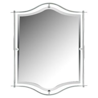 Quoizel Demitri Mirror in Empire Silver