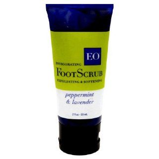 Eo Products Foot Scrub Peppermint Lavender (2 oz)  Beauty