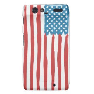 American Flag 'Handmade' Motorola Droid RAZR Cases