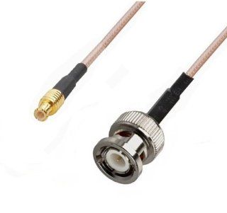 2 x RF pigtail cable BNC male to MCX male right angle RG316 30cm for Garmin GPS antenna Computers & Accessories