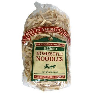 Essenhaus Amish Country Homemade Noodles, Kluski, 16 Ounce Bags (Pack of 6)  Noodles And Pasta  Grocery & Gourmet Food