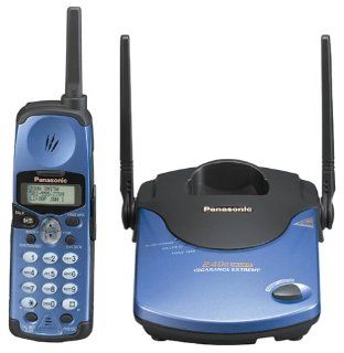 Panasonic KXTG2550 2.4 GHz DSS Cordless Phone with Caller ID (Cobalt Blue)  Cordless Telephones  Electronics