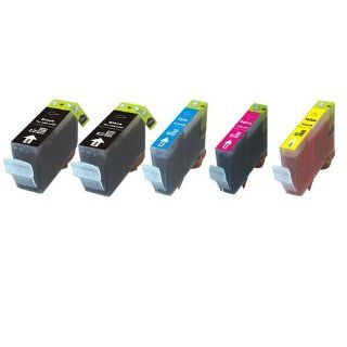 eStoreimport Compatible Ink Cartridge Replacement for Canon PGI 220 CLI 221 (2 Large Black, 1 Cyan, 1 Magenta, 1 Yellow)