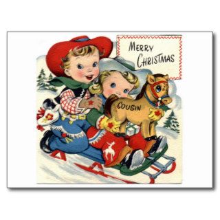 Merry Christmas Postcards