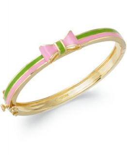 Lily Nily Childrens 18k Gold over Sterling Silver Bracelet, Floral Bangle   Bracelets   Jewelry & Watches