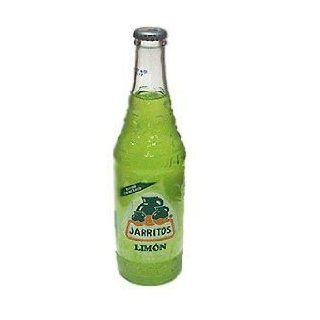 Jarritos Lime Mexican Soda Drink Glass Bottle 12.5 oz (Pack of 6)  Soda Soft Drinks  Grocery & Gourmet Food
