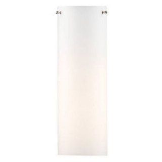 Forecast F5178 SW Cylinder Pendant Kit, Super White Glass (Shade Only)   Ceiling Pendant Fixtures  