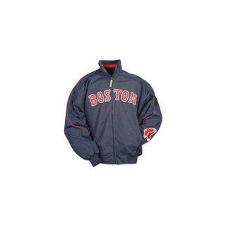Baseball Jacket   Boston Red Sox Premier Jacket by Majestic font color#990000 (Toddler Medium)  Outerwear Jackets  Clothing