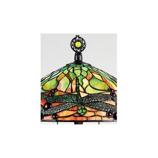 Quoizel Dragonfly Tiffany Table Lamp