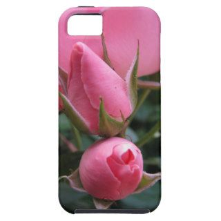 Pink rosebuds iPhone 5 cases