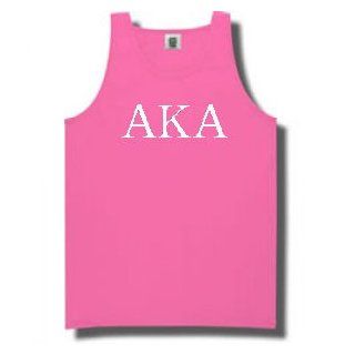 Alpha Kappa Alpha Tank Top (Size Large)(Neon Pink)  Other Products  