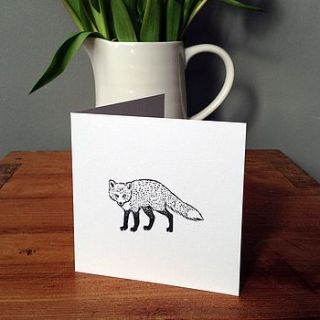 fox card by have a gander