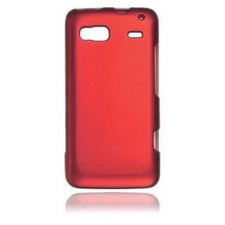 Premium Rubberized Durable Snap on Case Cover for HTC Magic (Choose from 4 Colors; Black, Blue, Hot Pink, Red) (Red) Electronics