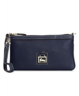 Dooney & Bourke Handbag, Portofina Leather Large Slim Wristlet   Handbags & Accessories