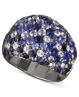 Balissima by EFFY Multicolor Sapphire Dome Ring (5 3/4 c.t. t.w) in Sterling Silver   Rings   Jewelry & Watches