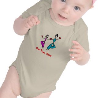 Mom & Daughter   Baby Yoga Clothes (organic) T shirt