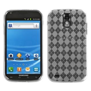 BasAcc Clear Argyle Gel Case Skin for Samsung T989 Galaxy S II/ S2 BasAcc Cases & Holders