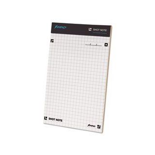 Shot Note Writing Pad, 5 x 8, Dot Graph   Memo Paper Pads