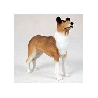 Handpainted Smooth Collie Figure Toys & Games