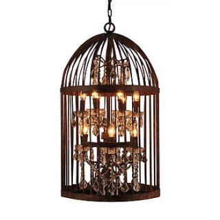 bronze 12 light birdcage chandelier by out there interiors