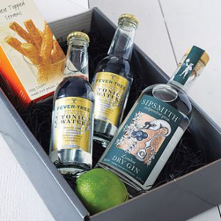 ultimate gin and tonic kit by whisk hampers
