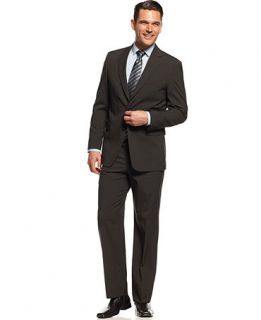 Jones New York Golden Fill Suit Black Tonal Stripe   Suits & Suit Separates   Men